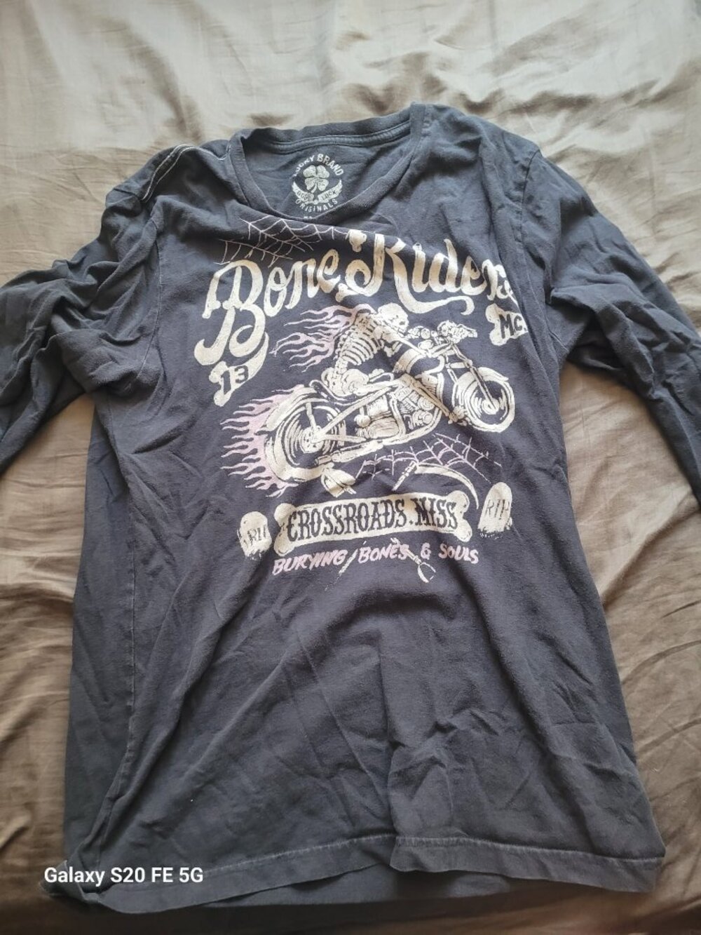 Lucky7 long sleeve T medium Men's